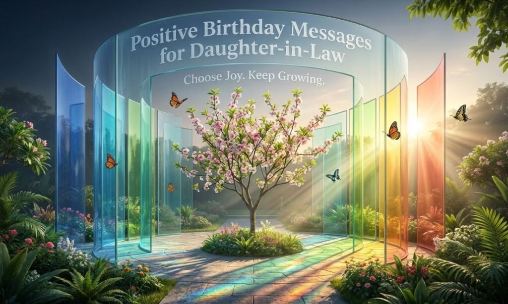 Positive Birthday Messages for Daughter-in-Law