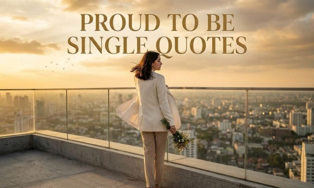 Proud to Be Single Quotes