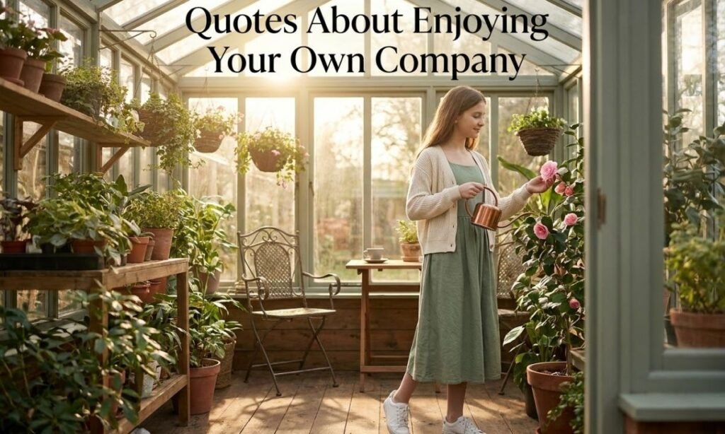 Quotes About Enjoying Your Own Company