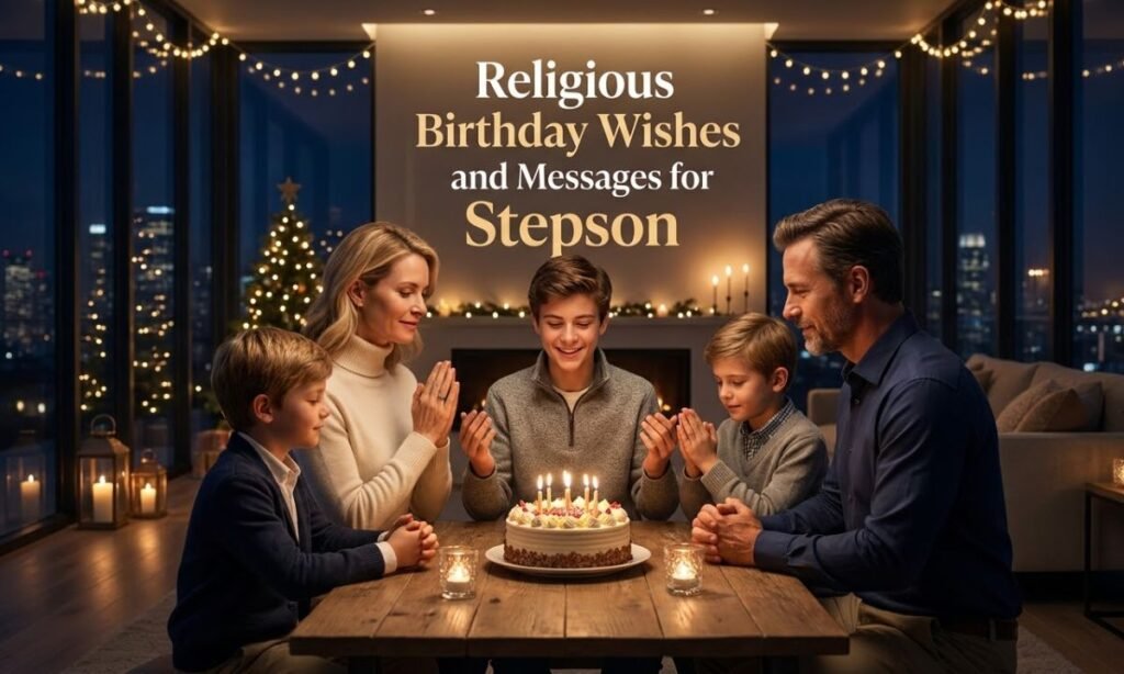 Religious Birthday Wishes and Messages for Stepson