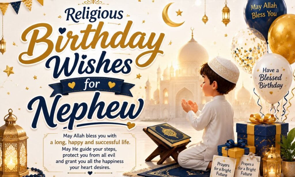 Religious Birthday Wishes for Nephew