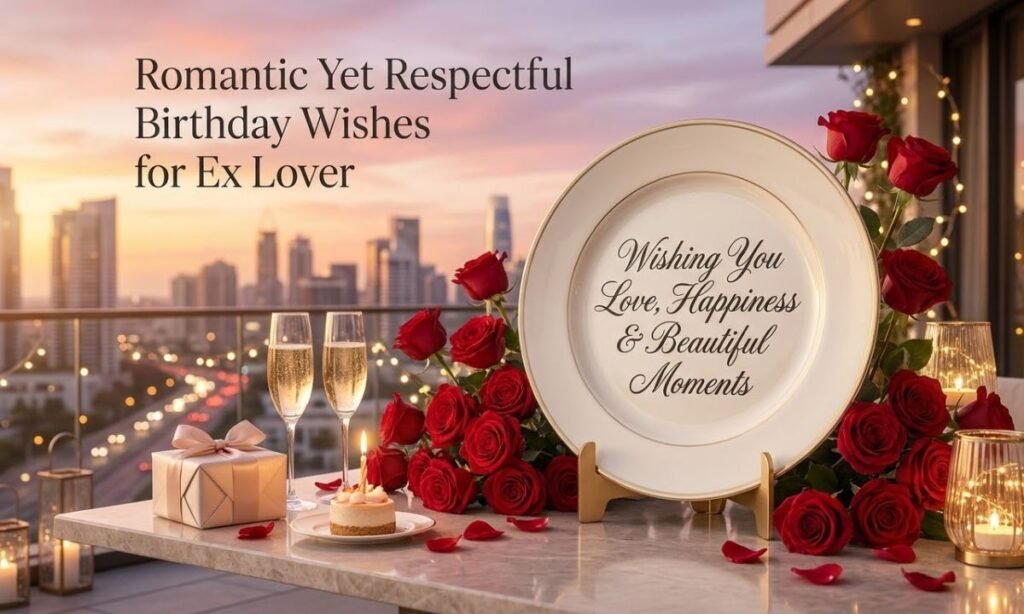 Romantic Yet Respectful Birthday Wishes for Ex Lover