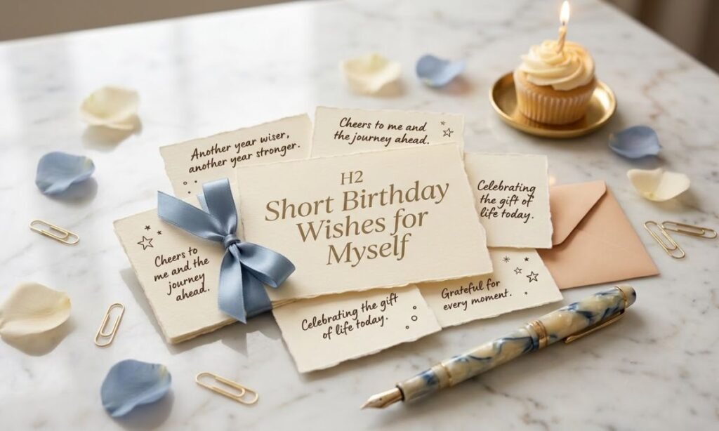 Short Birthday Wishes for Myself