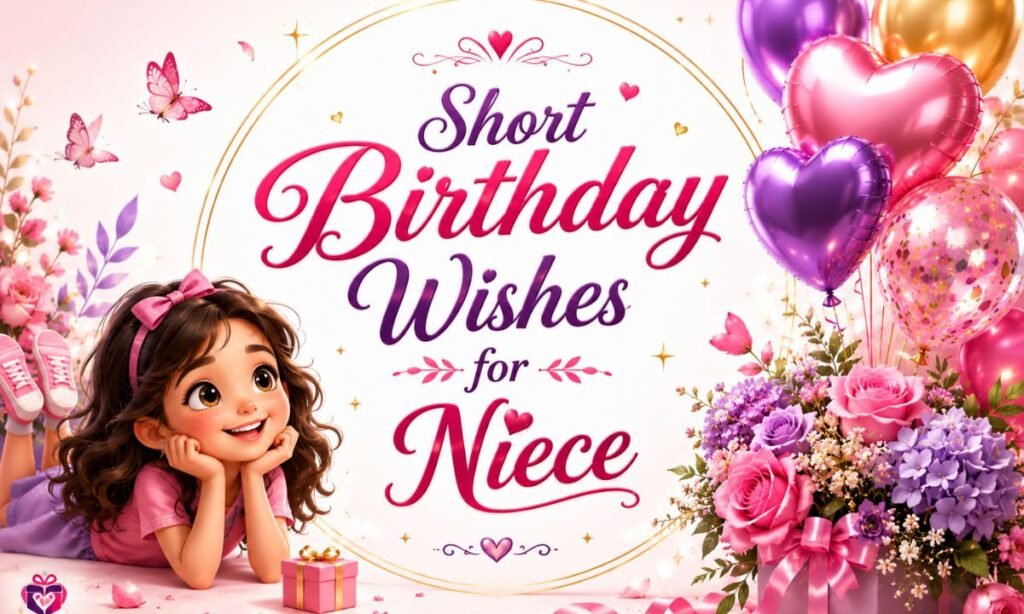 Short Birthday Wishes for Niece