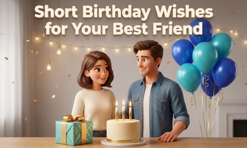 Short Birthday Wishes for Your Best Friend