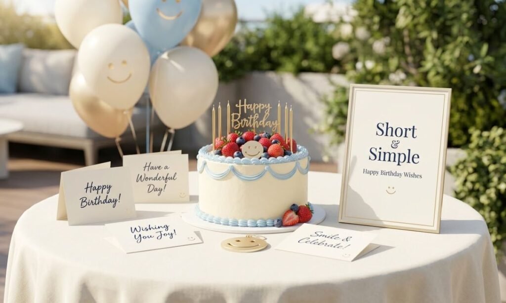 Short and Simple Happy Birthday Wishes