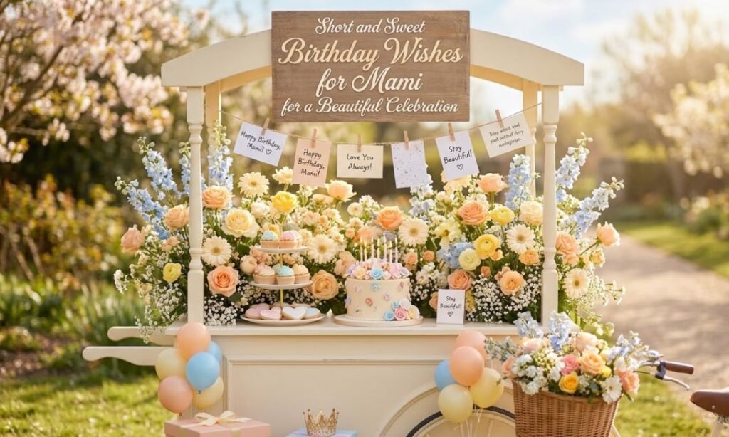 Short and Sweet Birthday Wishes for Mami for a Beautiful Celebration