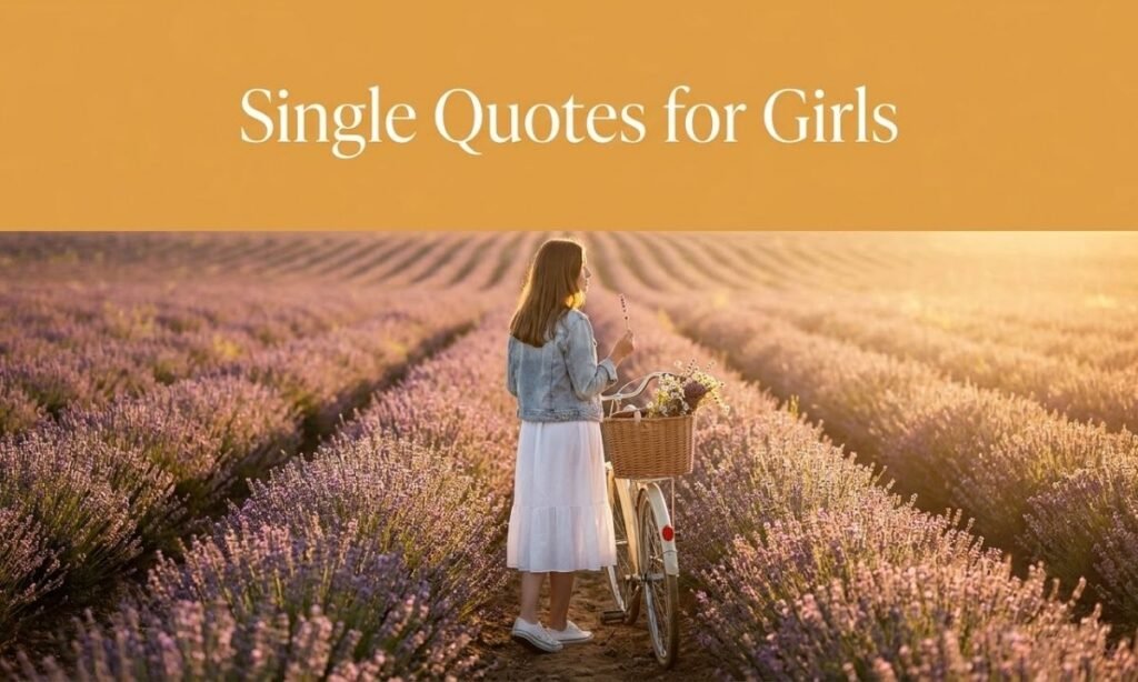 Single Quotes for Girls