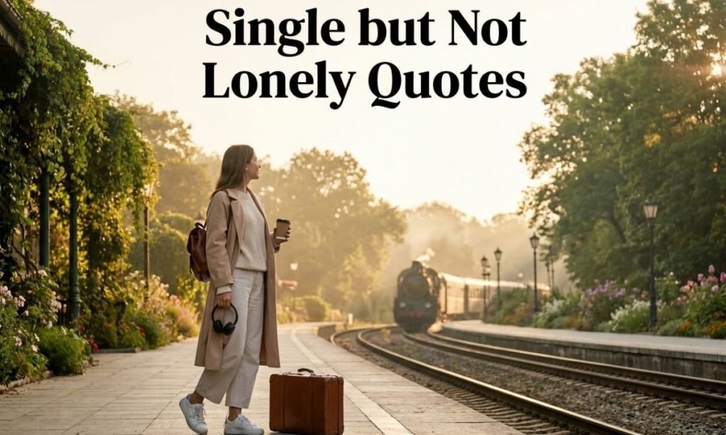 Single but Not Lonely Quotes