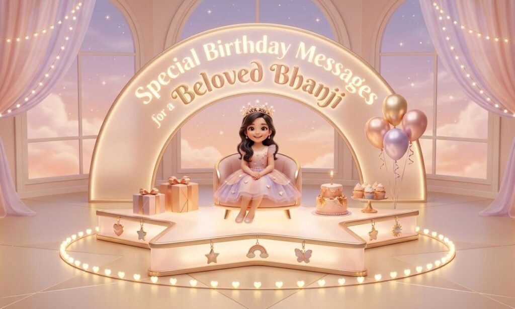 Special Birthday Messages for a Beloved Bhanji