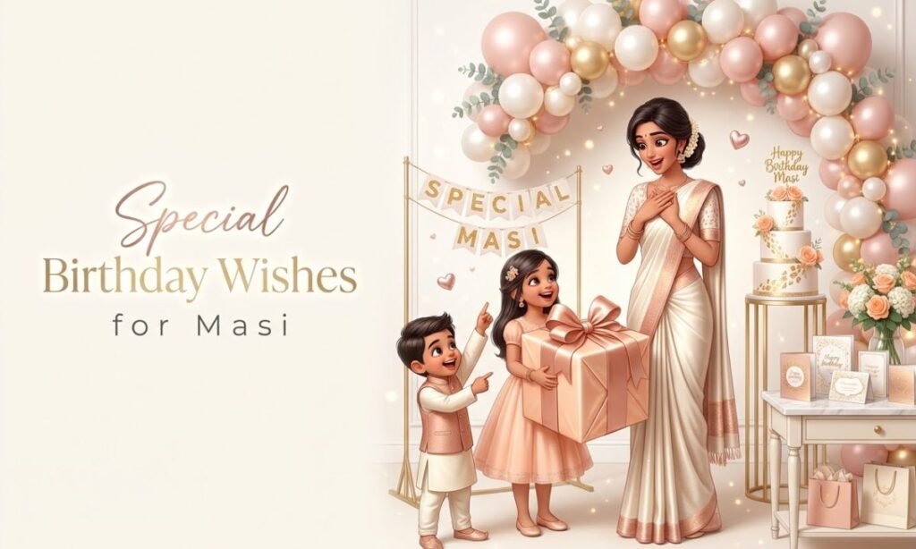 Special Birthday Wishes for Masi