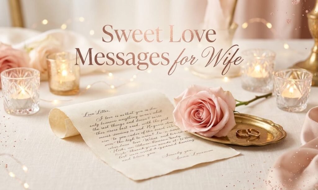 _Sweet Love Messages for Wife