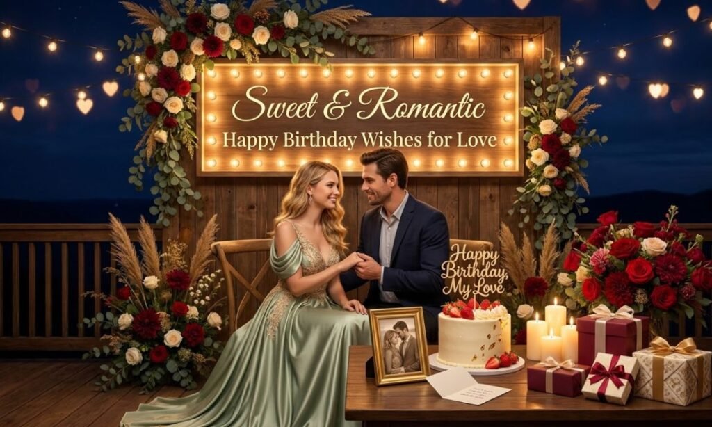 Sweet and Romantic Happy Birthday Wishes for Love