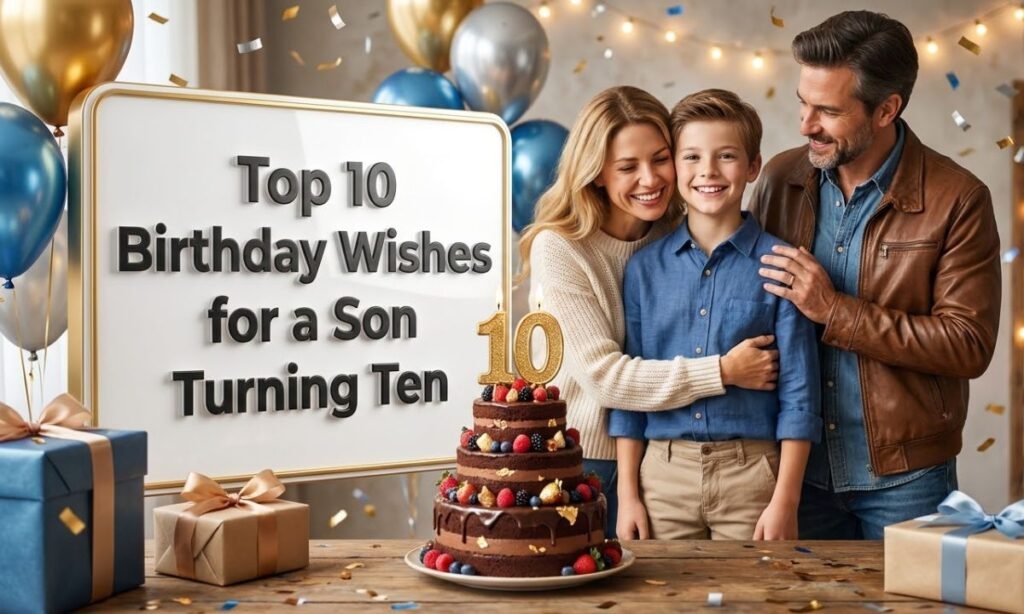 _Top 10 Birthday Wishes for a Son Turning Ten