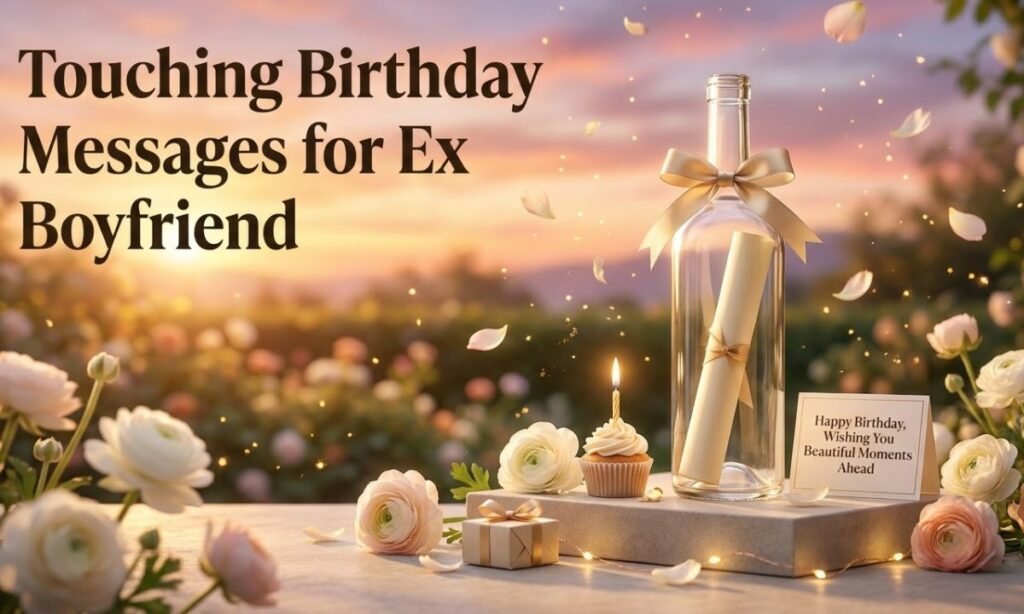 Touching Birthday Messages for Ex Boyfriend