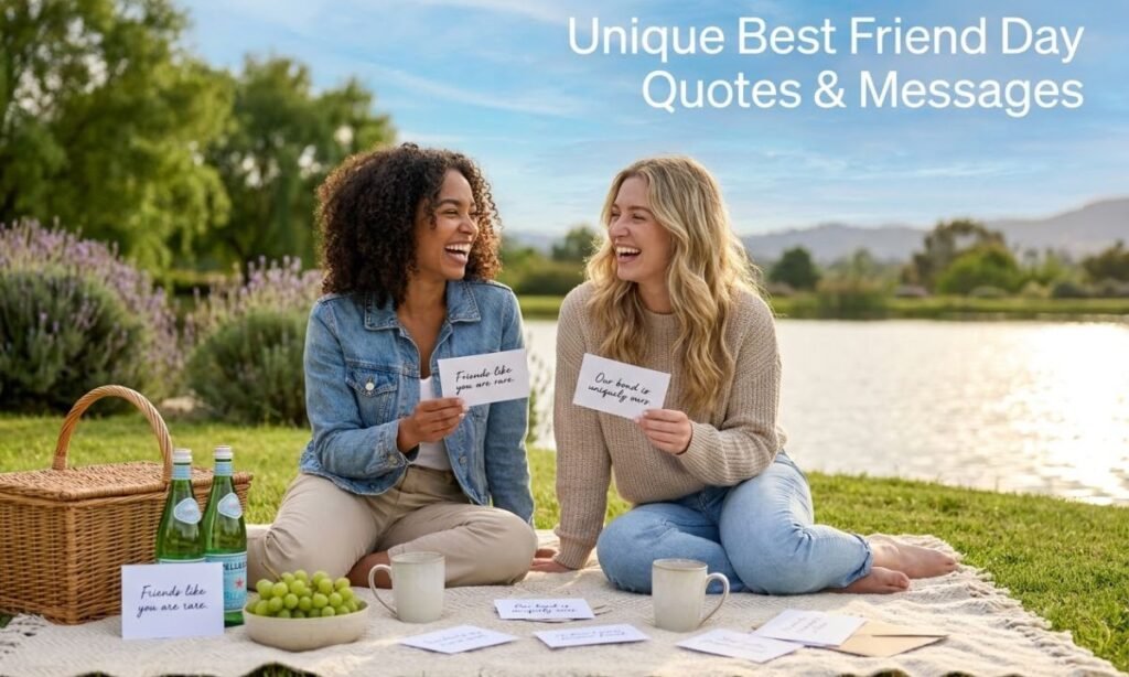 Unique Best Friend Day Quotes & Messages