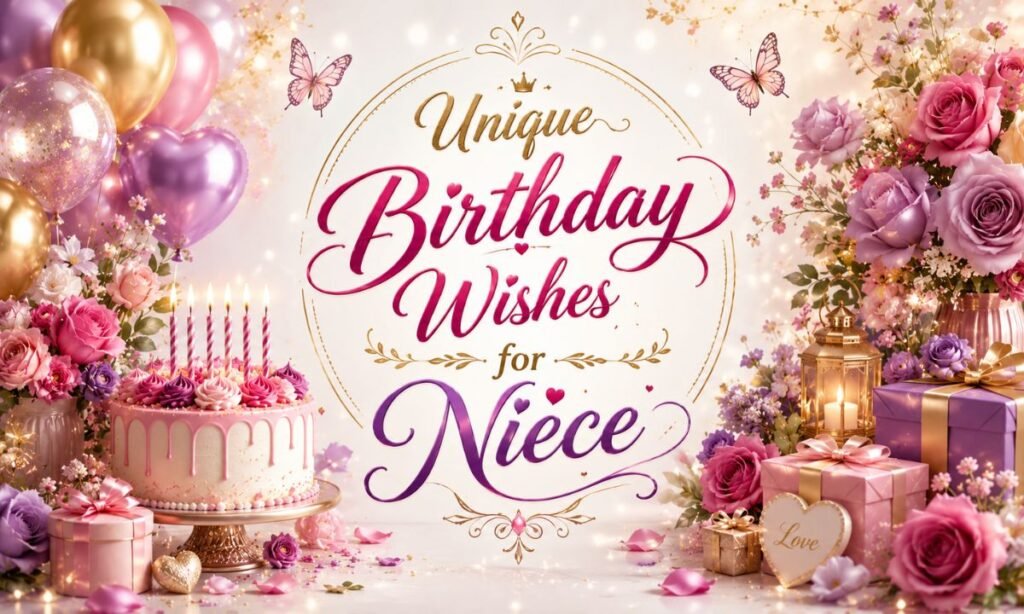 Unique Birthday Wishes for Niece