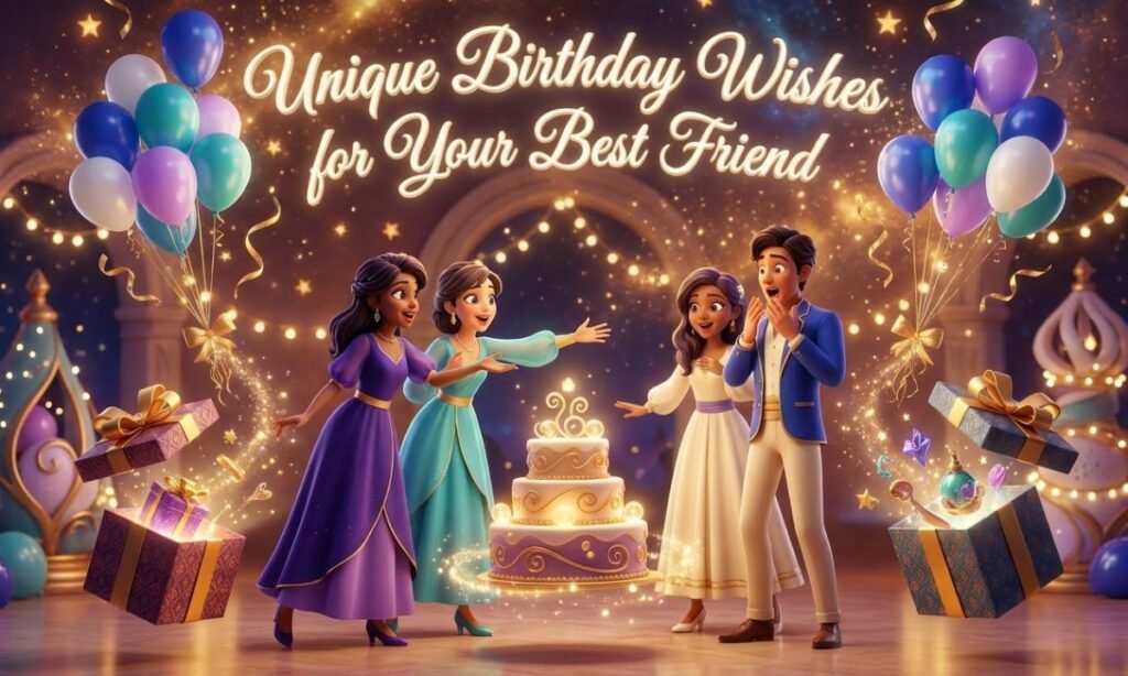 Unique Birthday Wishes for Your Best Friend