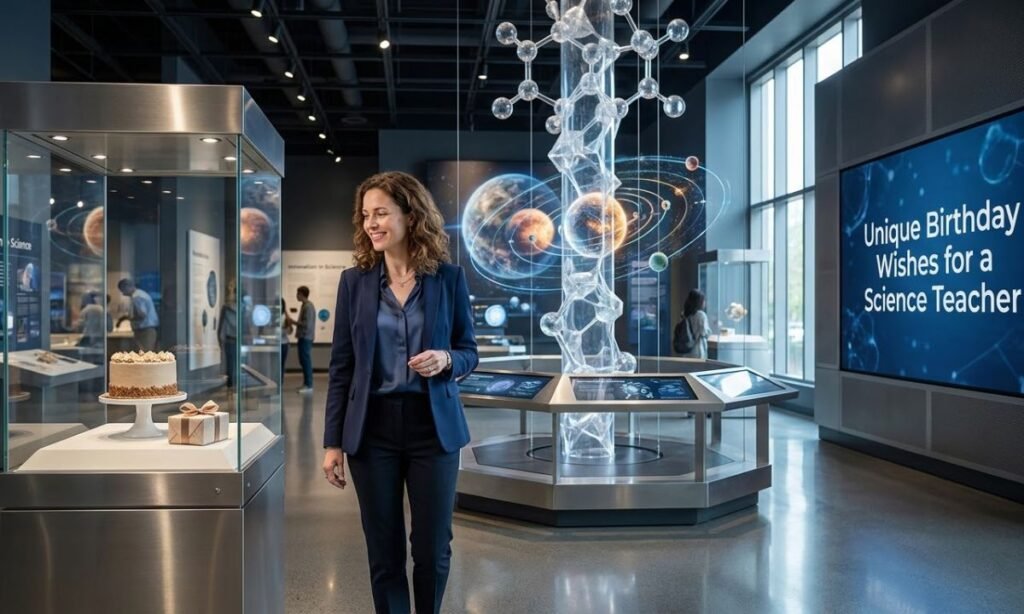 Unique Birthday Wishes for a Science Teacher