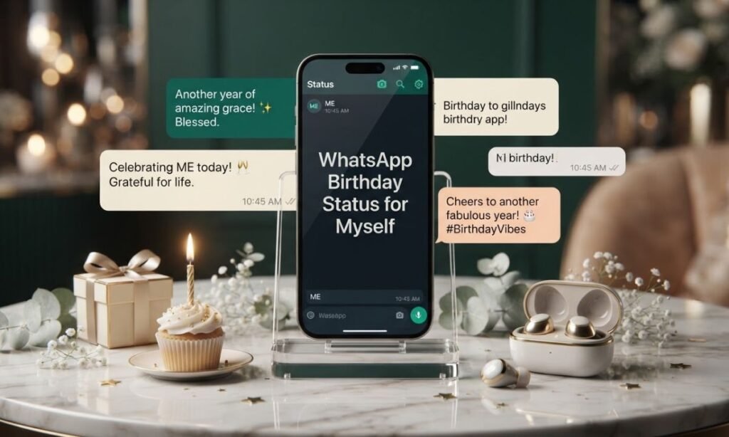 WhatsApp Birthday Status for Myself