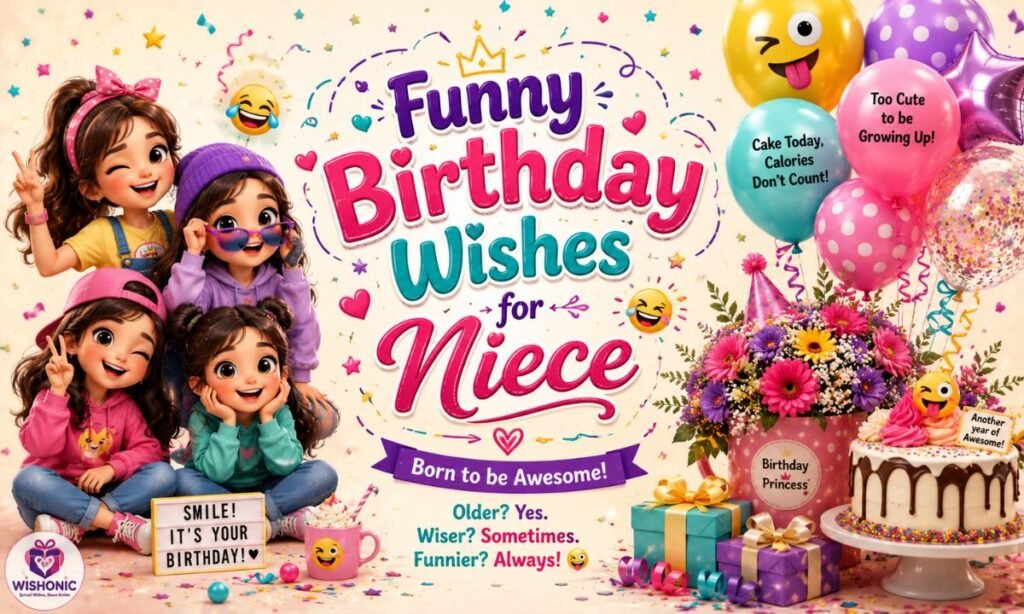 funny Birthday Wishes for Niece