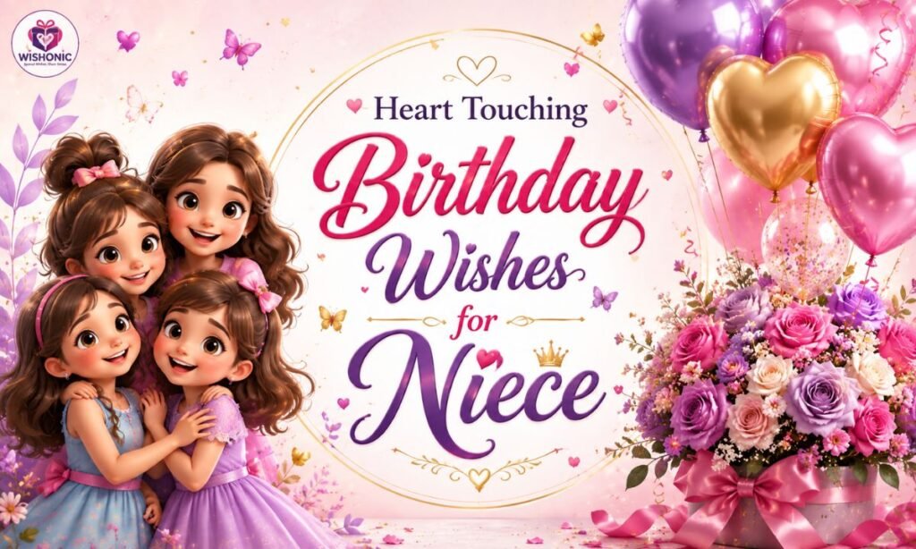 heart-touching Birthday Wishes for Niece