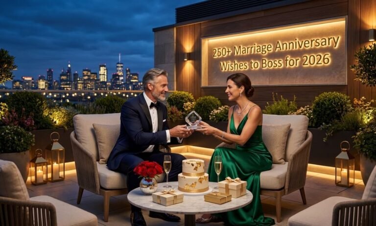 250+ Marriage Anniversary Wishes to Boss for 2026 (1)