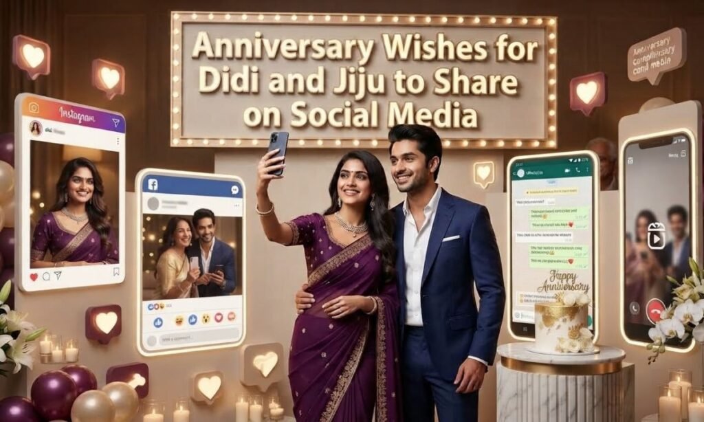 Anniversary Wishes for Didi and Jiju to Share on Social Media