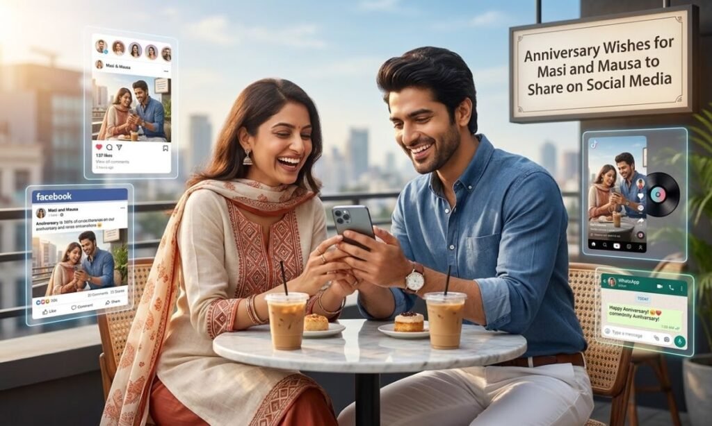 Anniversary Wishes for Masi and Mausa to Share on Social Media