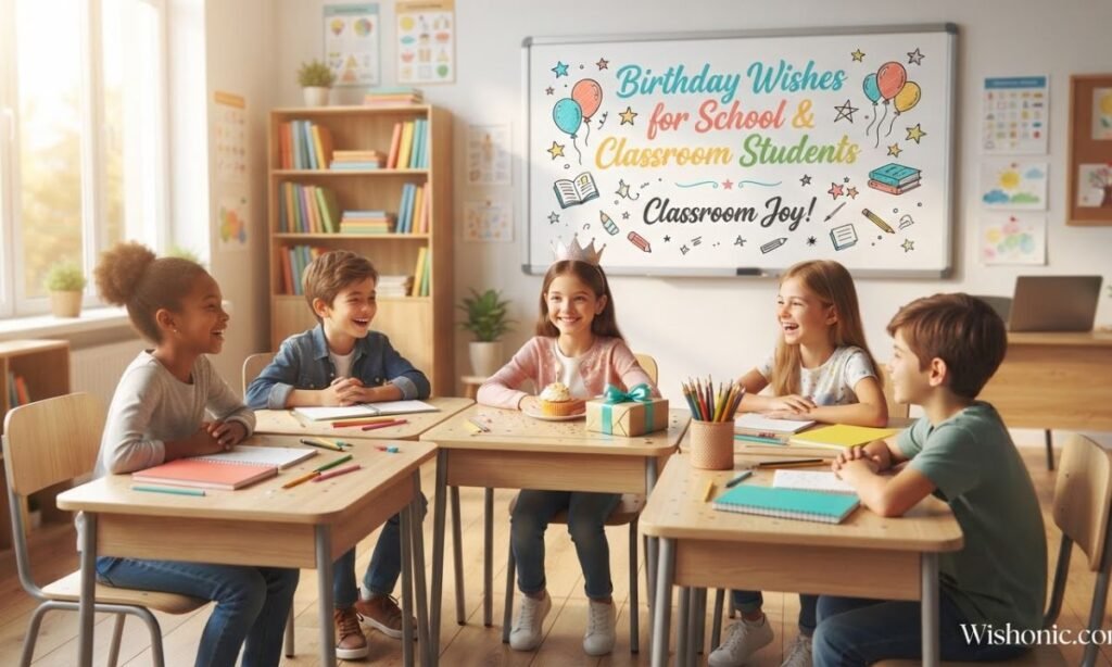 Birthday Wishes for School & Classroom Students
