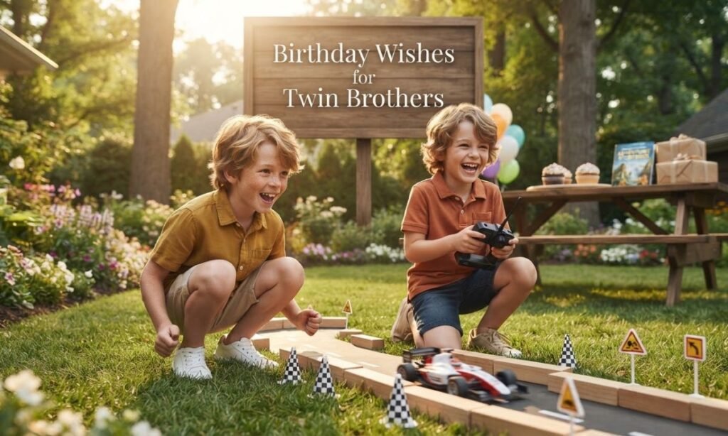 Birthday Wishes for Twin Brothers