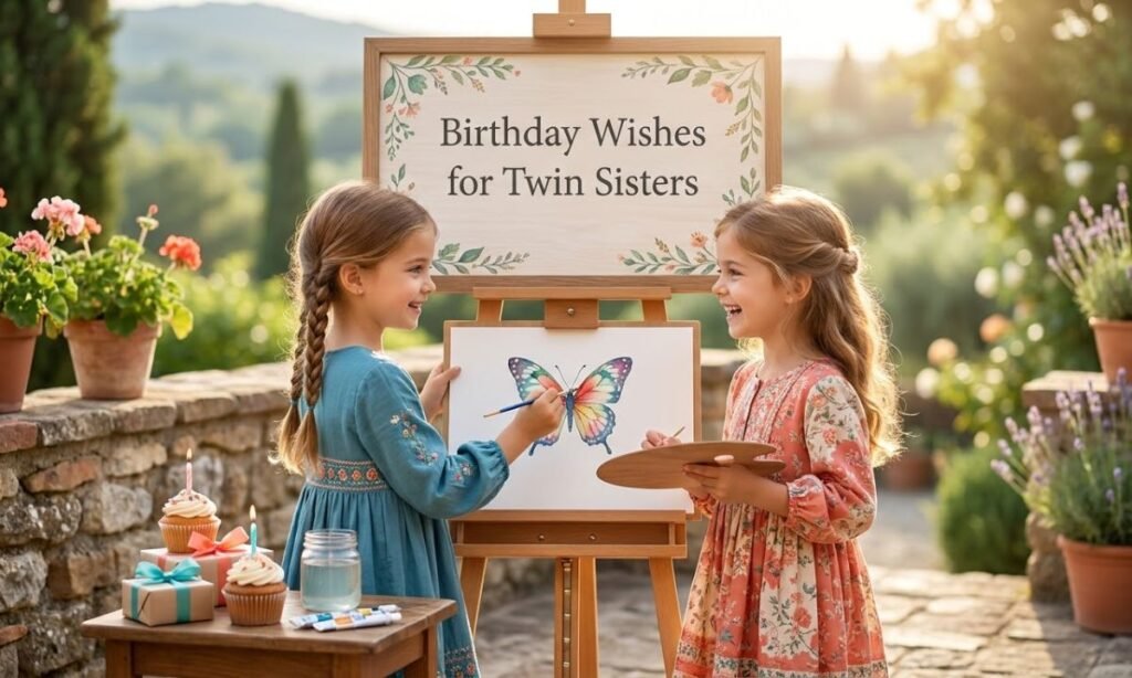 Birthday Wishes for Twin Sisters