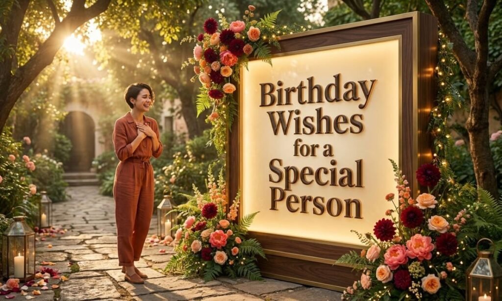 Birthday Wishes for a Special Person
