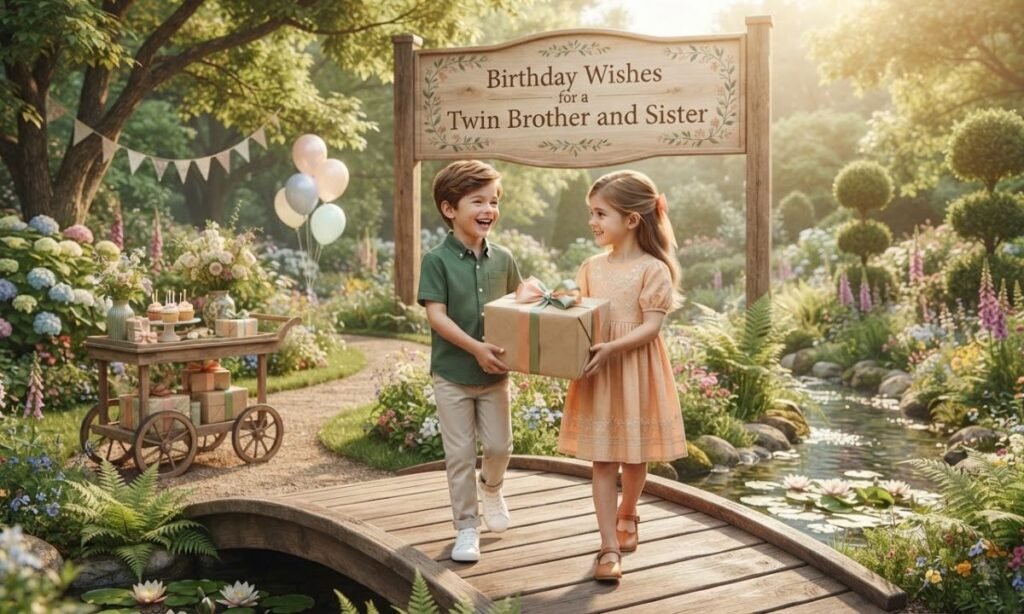 Birthday Wishes for a Twin Brother and Sister