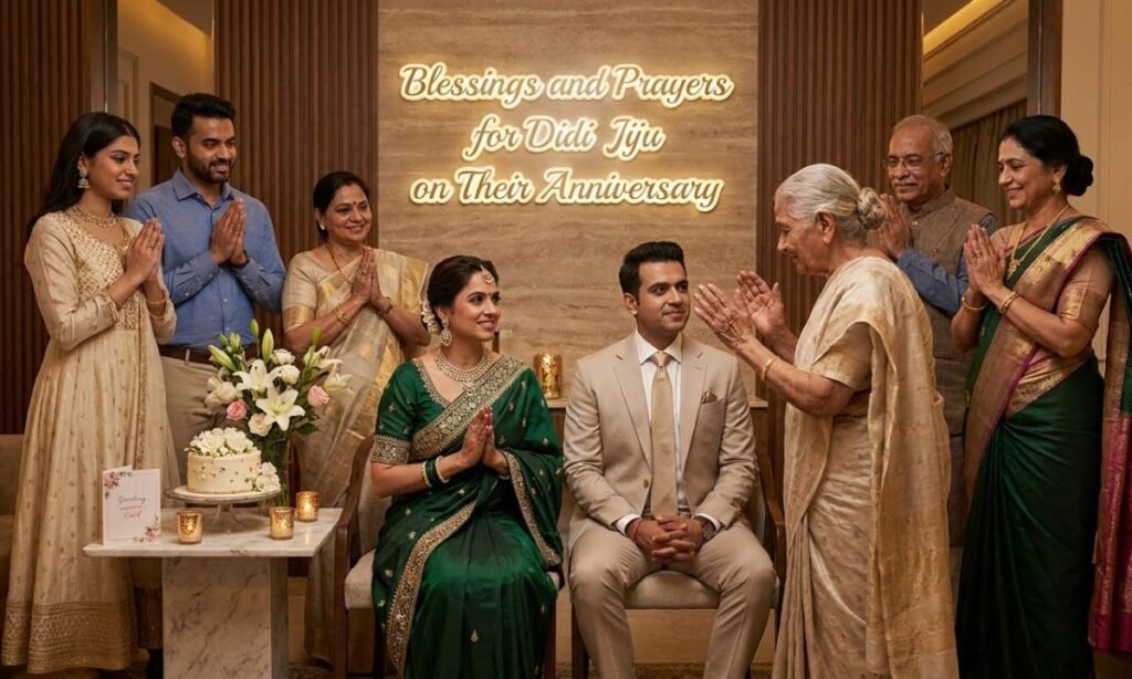 Blessings and Prayers for Didi Jiju on Their Anniversary