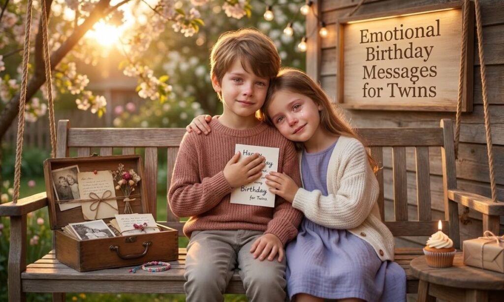 Emotional Birthday Messages for Twins