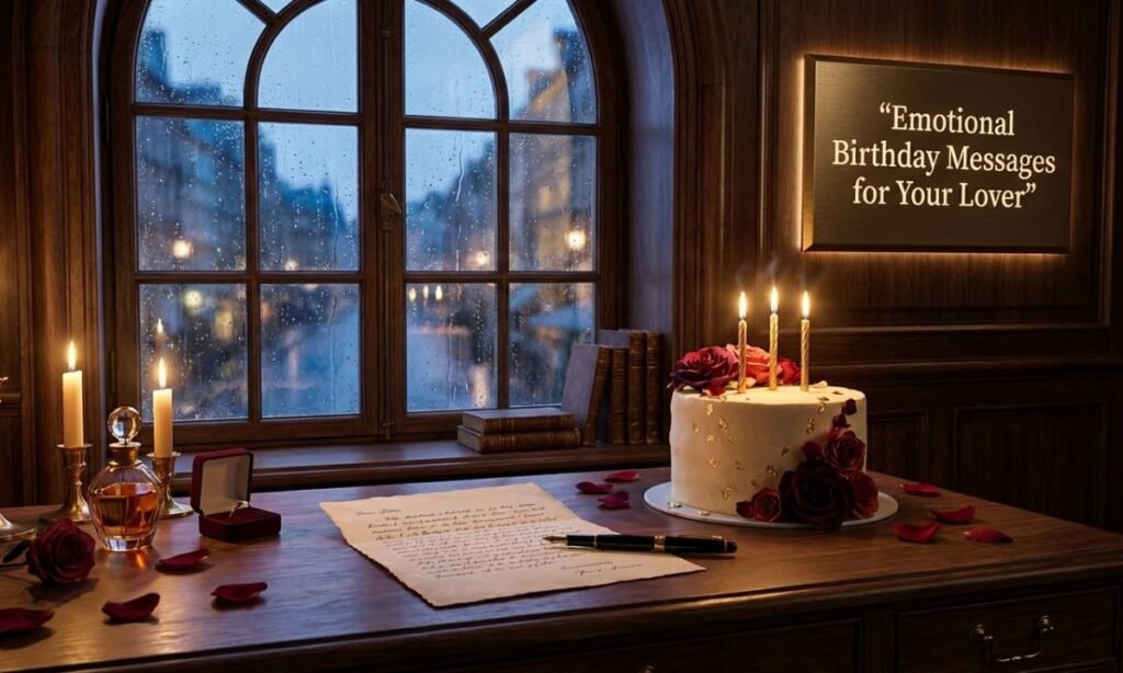 Emotional Birthday Messages for Your Lover