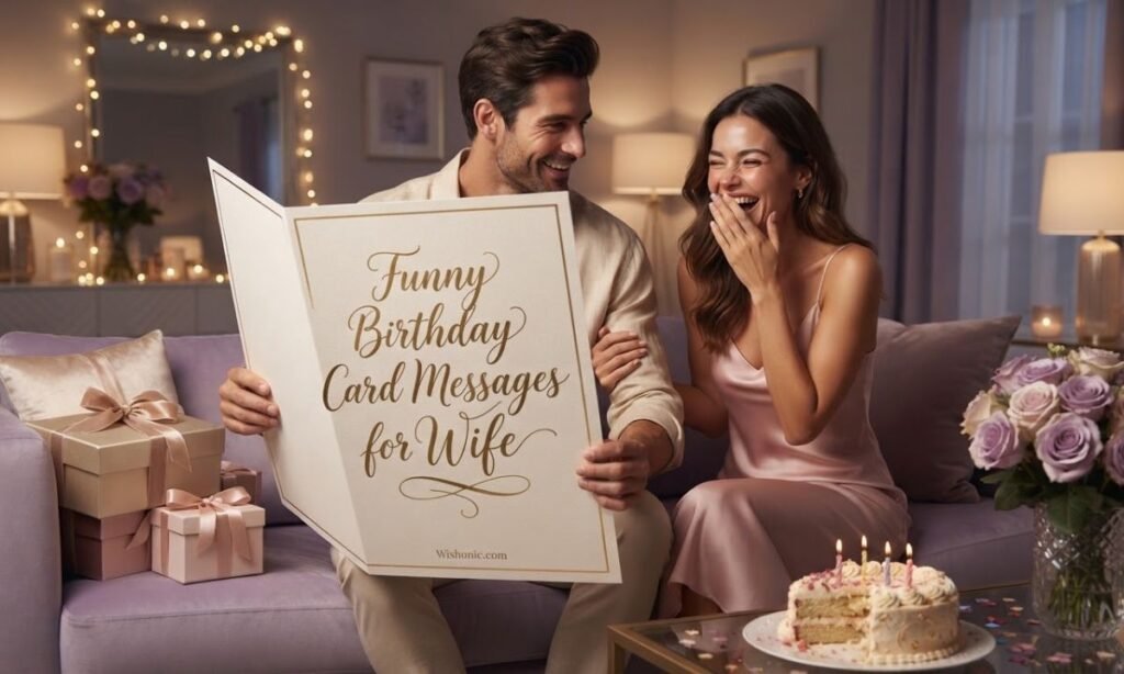 Funny Birthday Card Messages for Wife