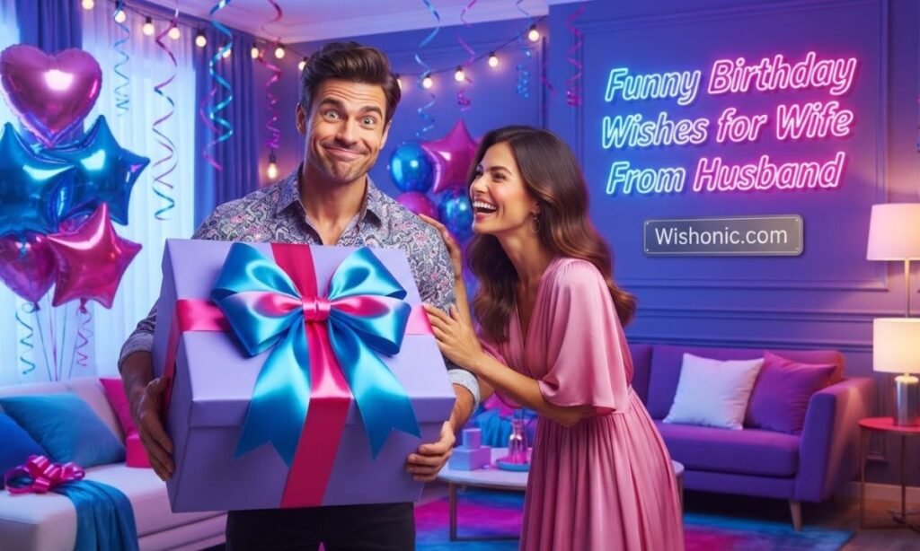 Funny Birthday Wishes for Wife From Husband