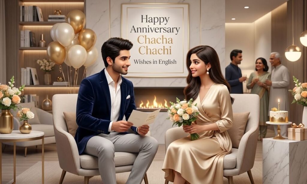 Happy Anniversary Chacha Chachi Wishes in English