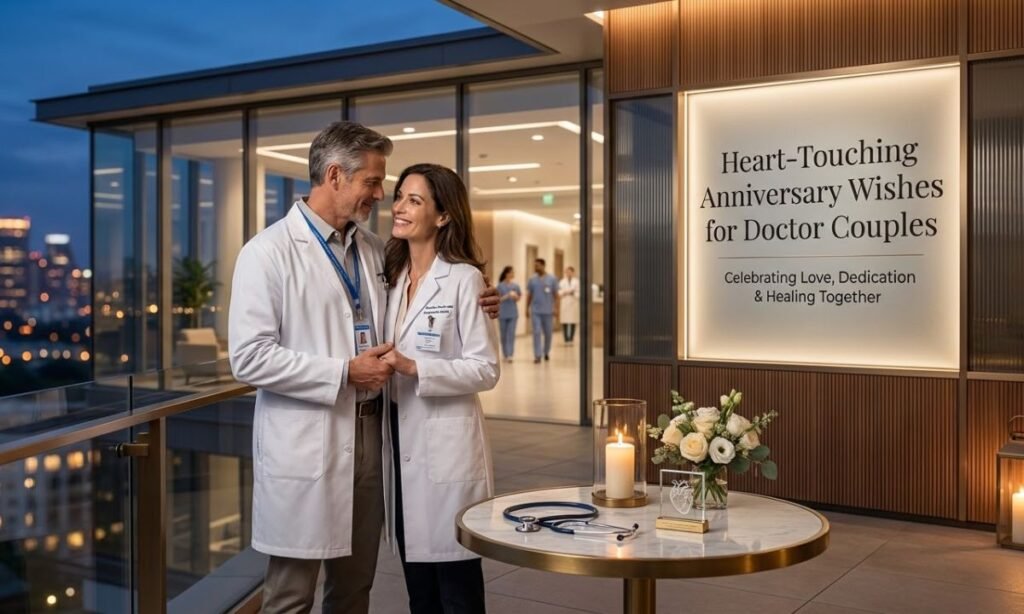 Heart-Touching Anniversary Wishes for Doctor Couples