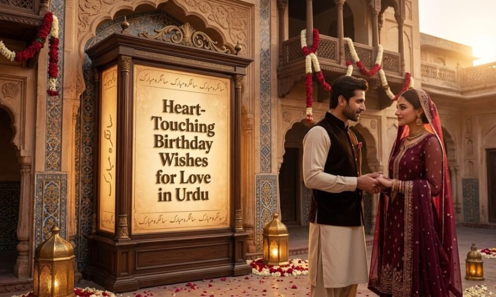 Heart-Touching Birthday Wishes for Love in Urdu