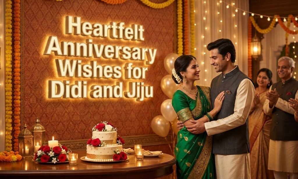 Heartfelt Anniversary Wishes for Didi and Jiju