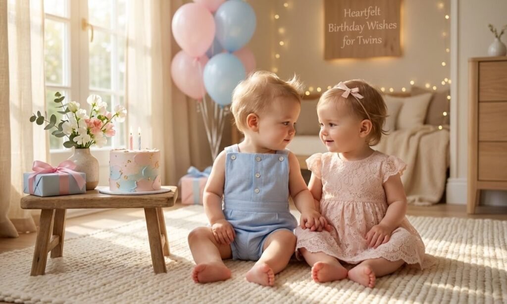 Heartfelt Birthday Wishes for Twins