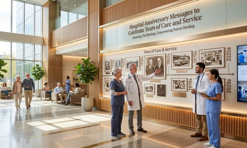 Hospital Anniversary Messages to Celebrate Years of Care and Service