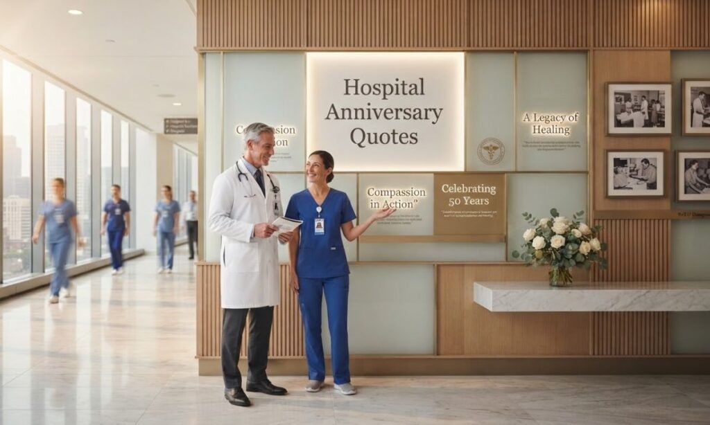 Hospital Anniversary Quotes