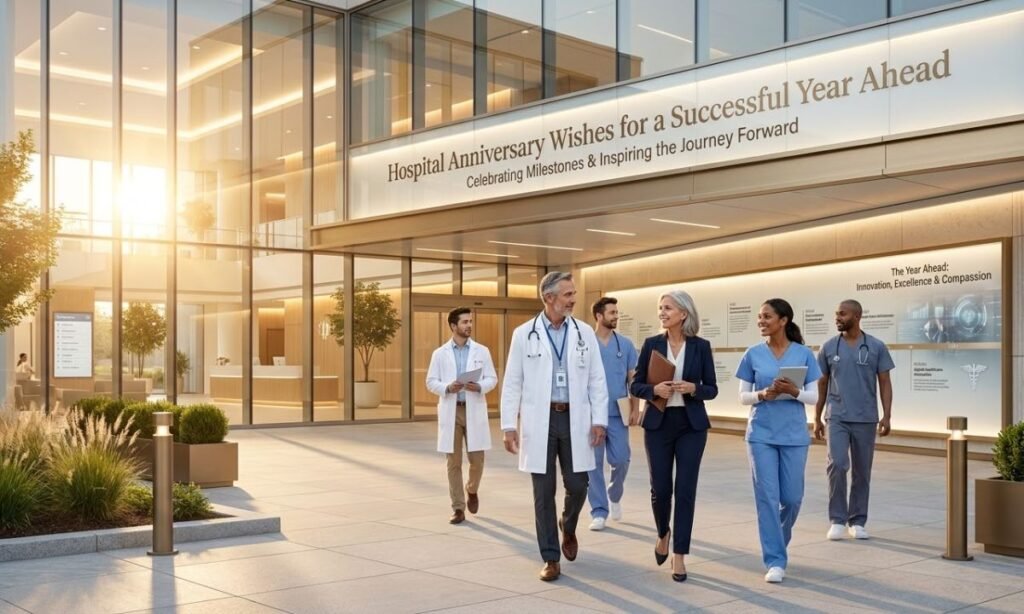 _Hospital Anniversary Wishes for a Successful Year Ahead