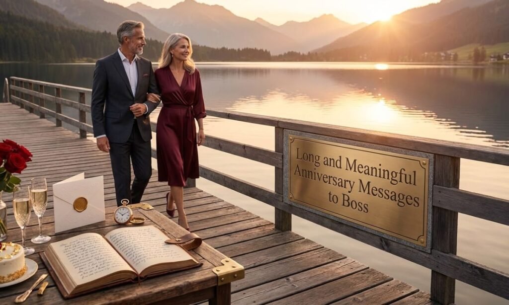 Long and Meaningful Anniversary Messages to Boss