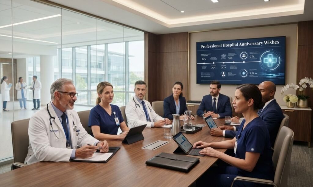 Professional Hospital Anniversary Wishes