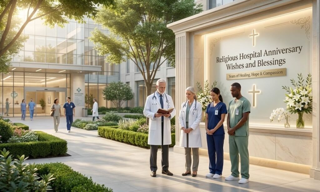 Religious Hospital Anniversary Wishes and Blessings